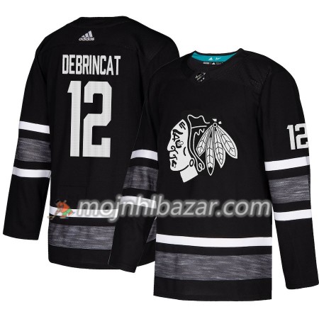 Dresovi Chicago Blackhawks Alex DeBrincat 12 2019 All-Star Adidas Crna Authentic - Muške